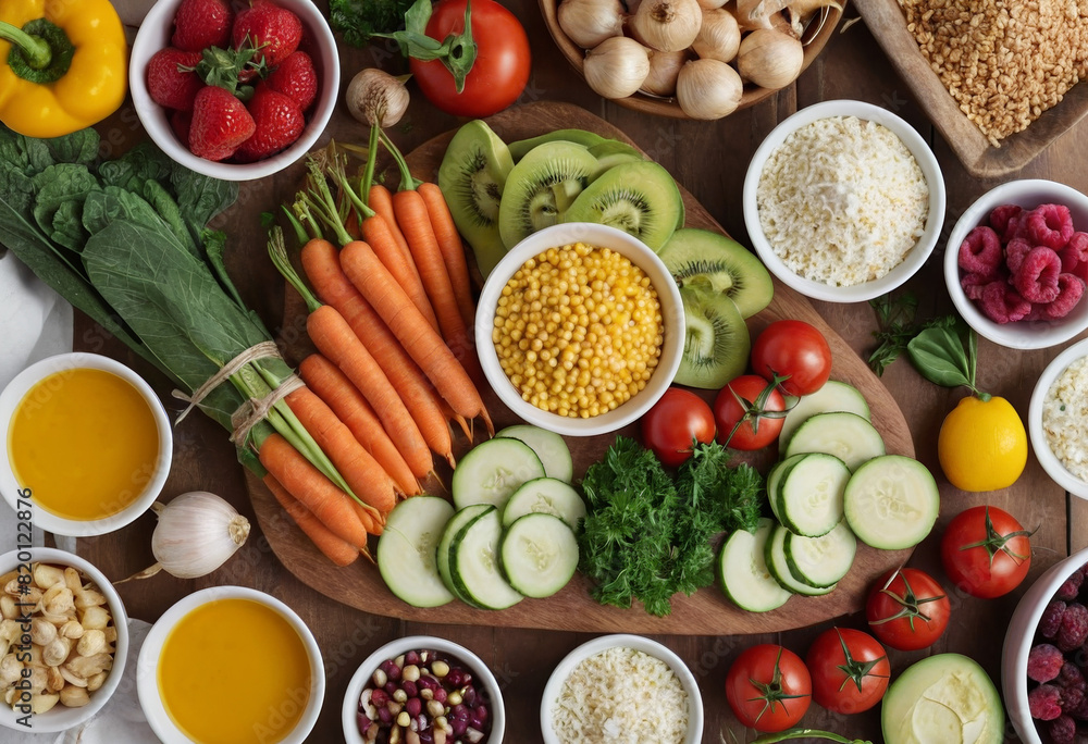 Fresh and Healthy Food Essentials
Healthy Eating: Fresh Fruits and Vegetables Fresh and Healthy Food Essentials
Healthy Eating: Fresh Fruits and Vegetables