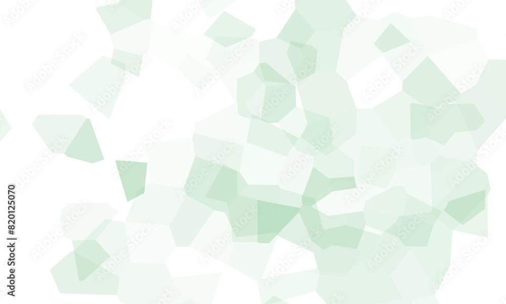 abstract geometric background - abstract background- green hexagonal shape background