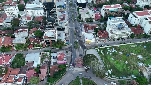 City Dynamics: Drone Shots of Urban Activity
 (ID: 820126023)