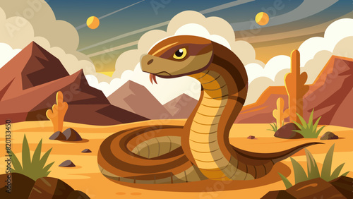 snake in the desert © Radha Rani