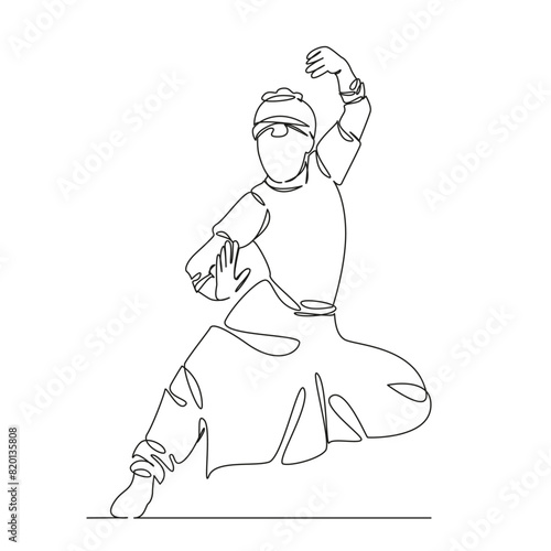 girl dancing Indian dances