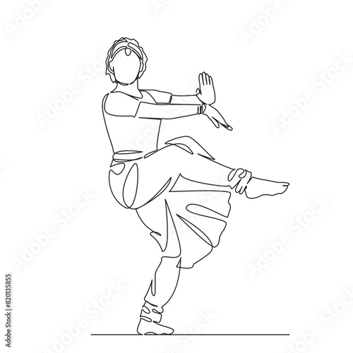 woman dancing indian dance