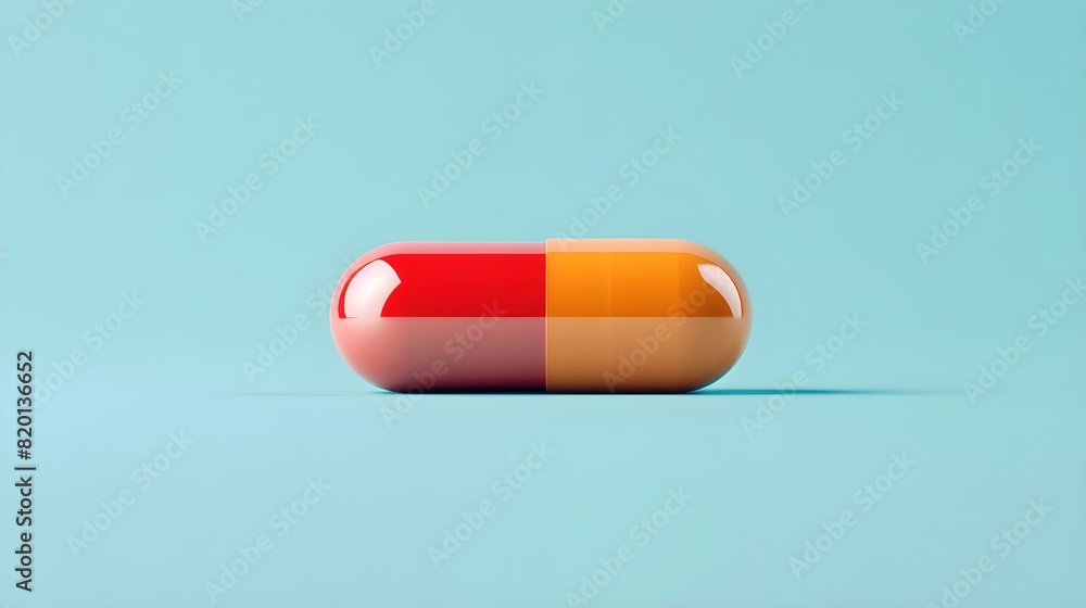 A minimalist representation of medicine pills. A minimalist representation of medicine pills.