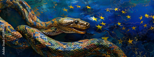 Wrapped in a decision: European elections in digital chaos. © oraziopuccio