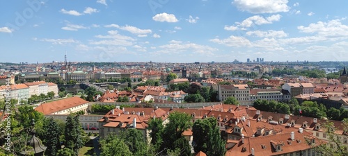 Prag von oben photo