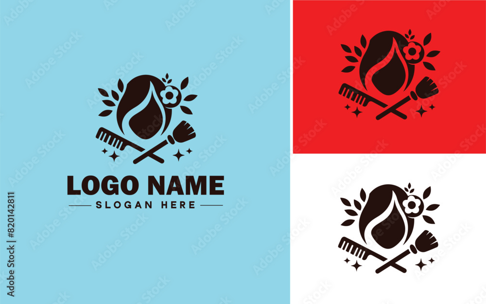 beauty salon icon Hair salon Beauty parlor Spa flat logo sign symbol editable vector beauty salon icon Hair salon Beauty parlor Spa flat logo sign symbol editable vector