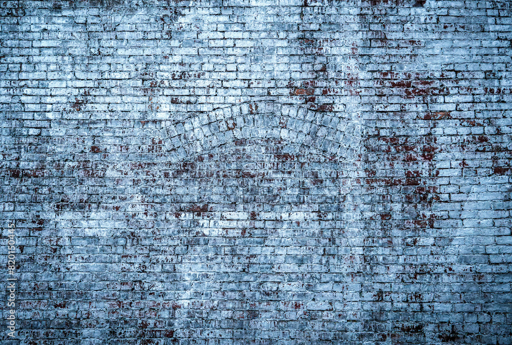 Obraz premium Brick wall painted