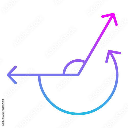 Reflex Angle Icon