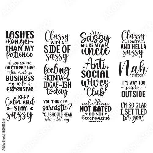 Sassy SVG Bundle