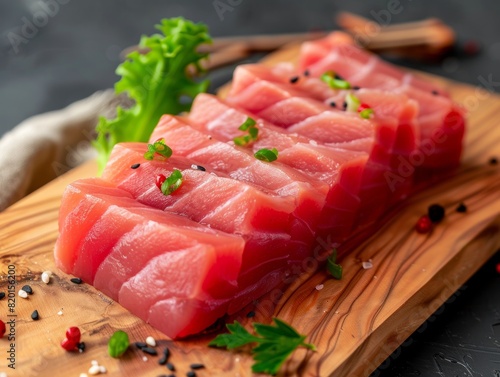 Fresh Tuna Delicacy: Exploring a Culinary Masterpiece photo