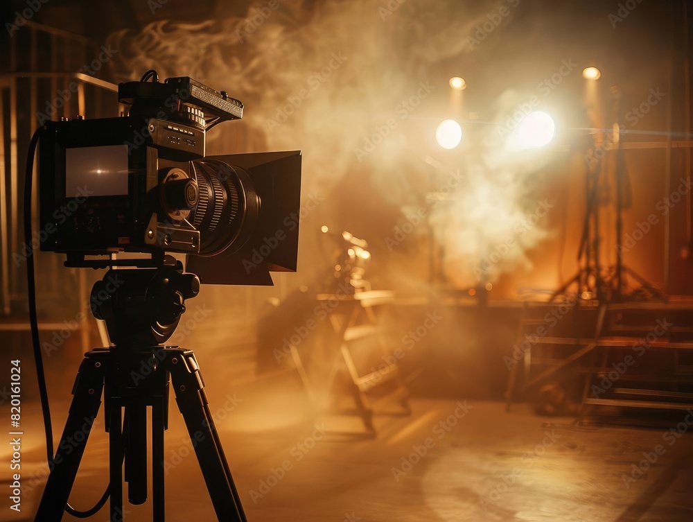 Fototapeta premium Cinematic Effects Dramatic lighting and special effects for a cinematic feel