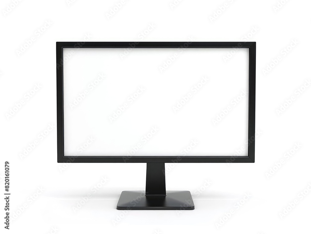 Monitor isolated on white background Monitor isolated on white background