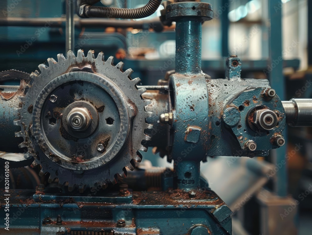 Mechanical Parts Closeups of gears, cogs, and machinery for industrial themes Mechanical Parts Closeups of gears, cogs, and machinery for industrial themes