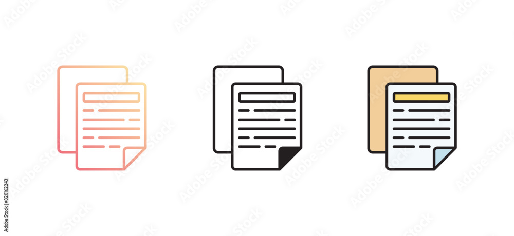 Text icon design with white background stock illustration Text icon design with white background stock illustration