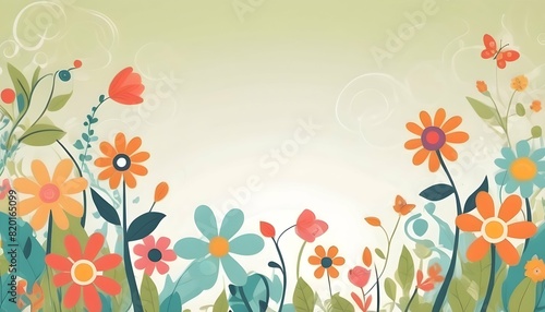 Illustrate a whimsical background with cartoon sty upscaled_3 1