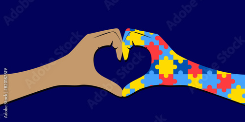 Autistic rainbow eight infinity symbol icon vector. World autism awareness day, Understanding Love Concept, World Autism Spectrum Disorder Awareness Day, Neurodiversity aware