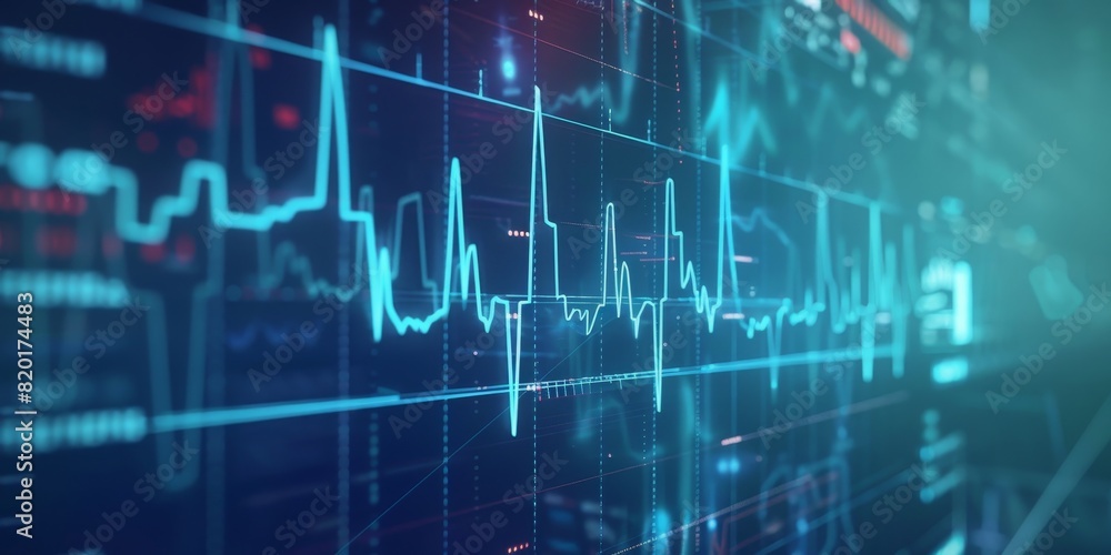 Advanced analytical financial chart technology - Image showing sophisticated financial data represented through charts and graphs on a futuristic interface Advanced analytical financial chart technology - Image showing sophisticated financial data represented through charts and graphs on a futuristic interface