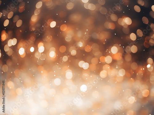 Shiny sparkles: blurred white lights, festive backdrop