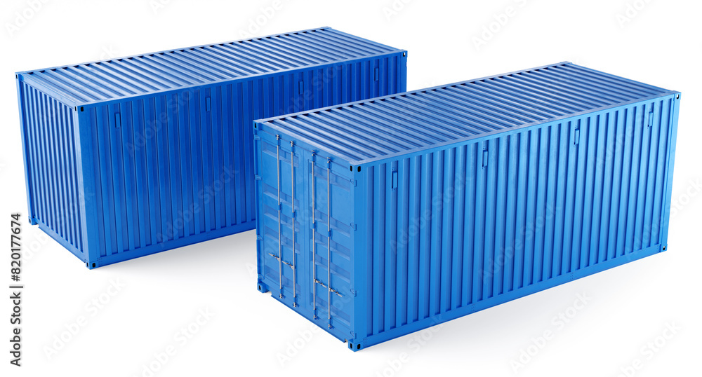 3d render illustration of a cargo container 3d render illustration of a cargo container
