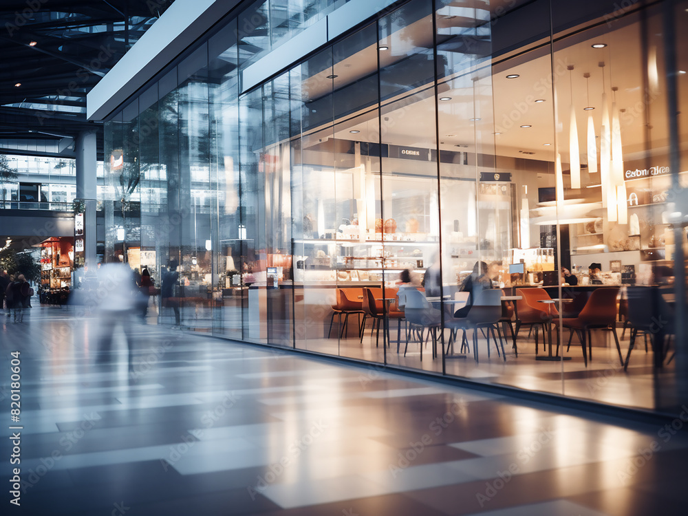 Shopping mall store blurred for versatile background use Shopping mall store blurred for versatile background use