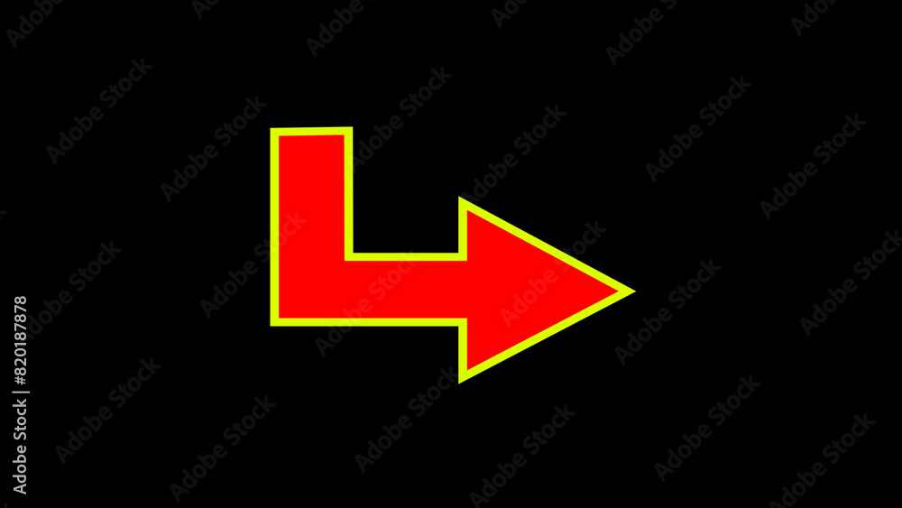 red diagonal directional arrow red diagonal directional arrow