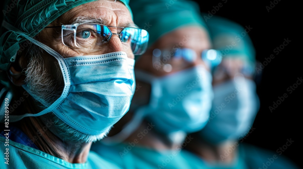 Advanced surgical department with state of the art equipment in modern hospital setting Advanced surgical department with state of the art equipment in modern hospital setting