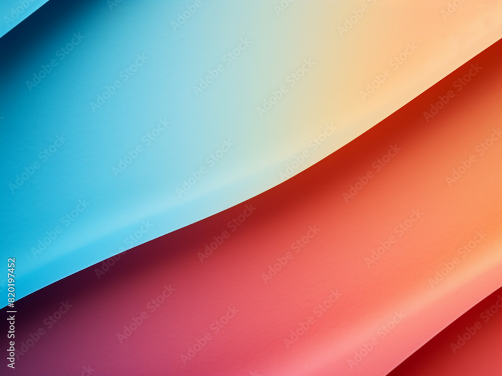 Obraz premium Space for text on a vibrant, colorful paper background