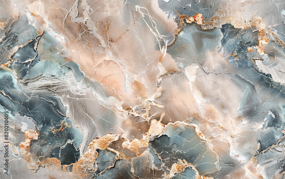 Fototapeta premium Marble texture background, muted colors, abstract patterns, high resolution, seamless