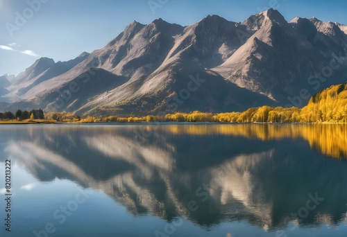 lake in the mountains