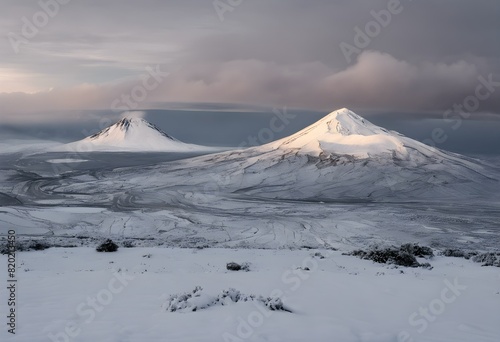 mountain in winter © Simon Edge