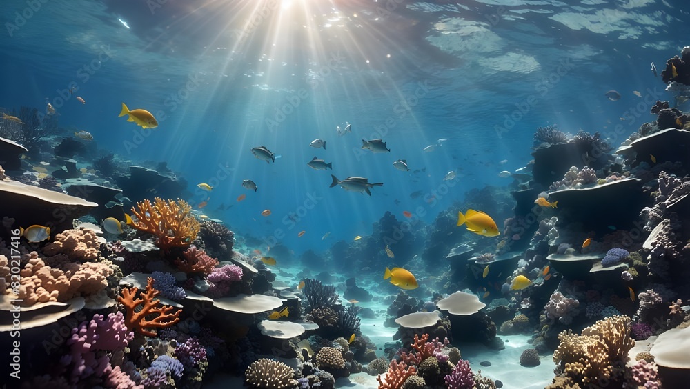 Obraz premium WATER ANIMALS AND SEE WATER VIEWS