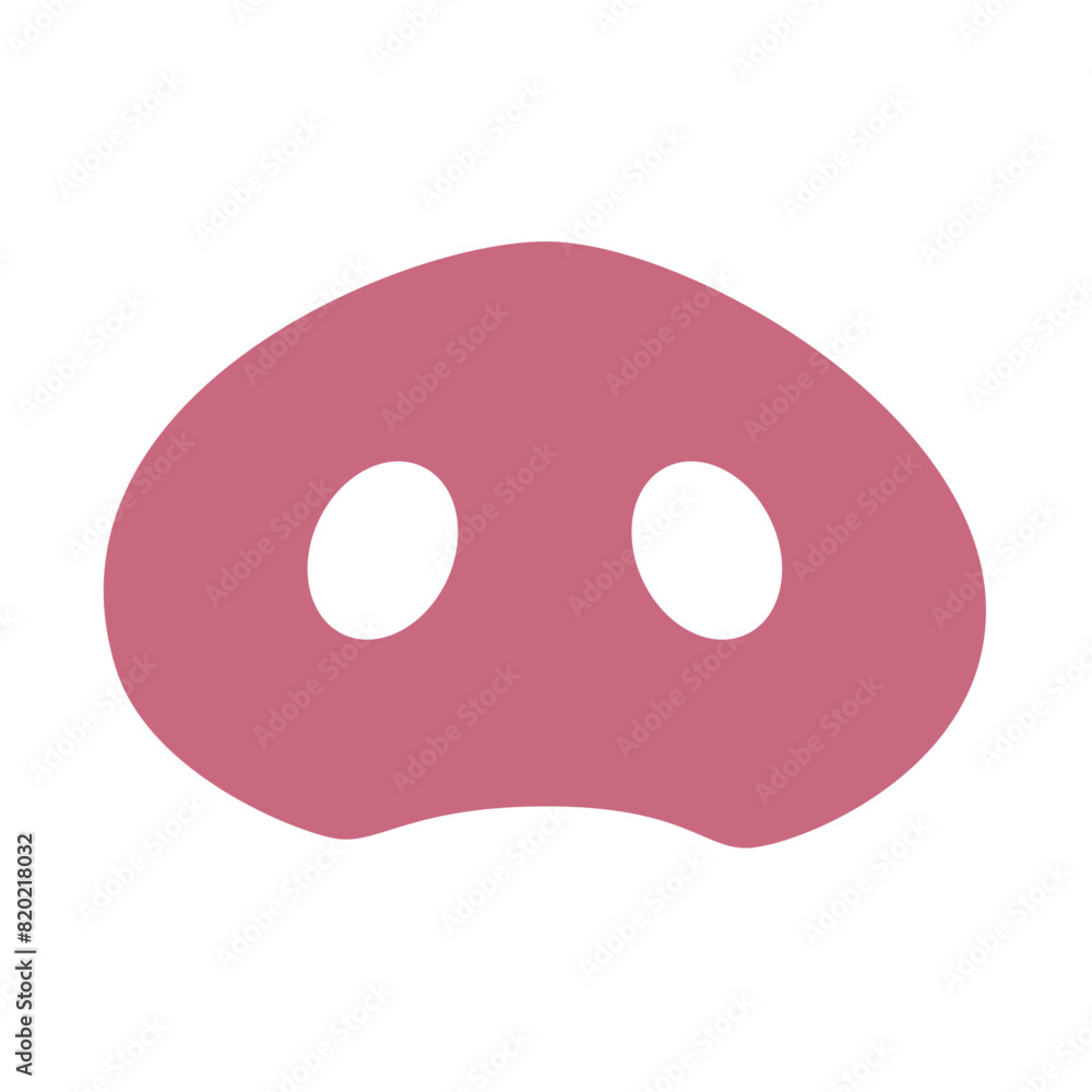 Fototapeta premium Piggy Nose icon