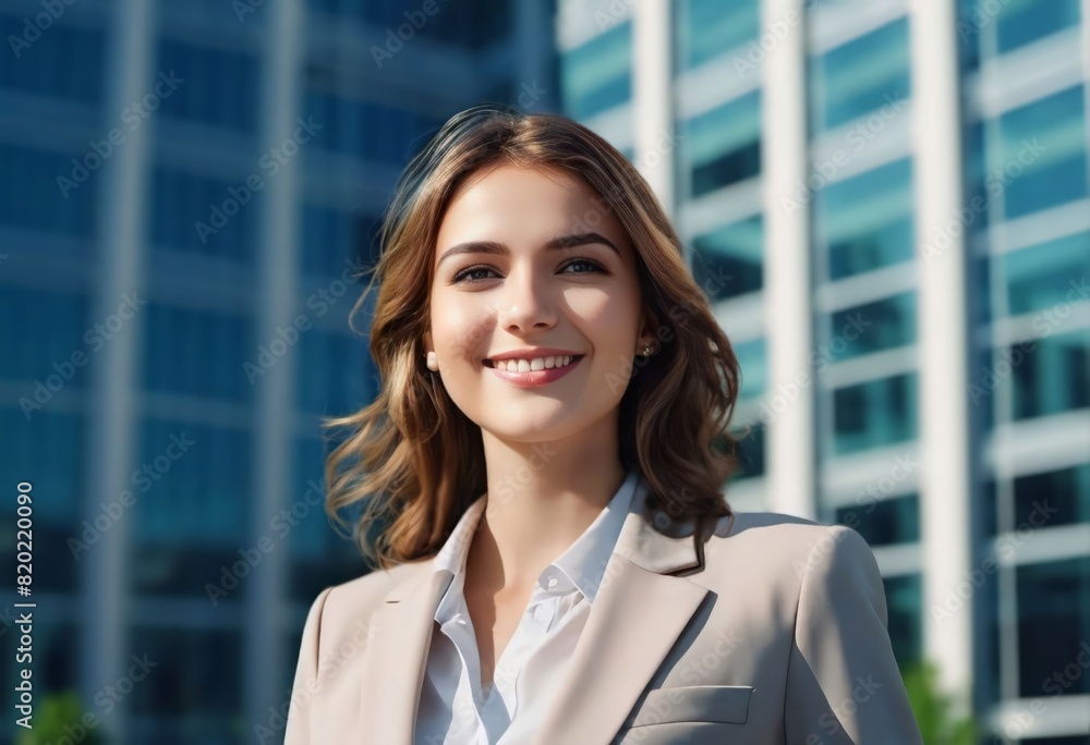 portrait of a smiling business woman portrait of a smiling business woman
