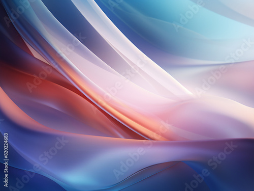 Wallpaper Mural Calming backdrop characterized by subtle, abstract light motifs Torontodigital.ca