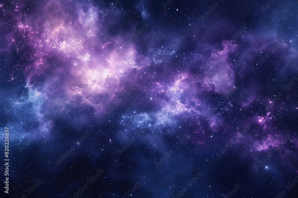 Beautiful cosmic background with vibrant colors