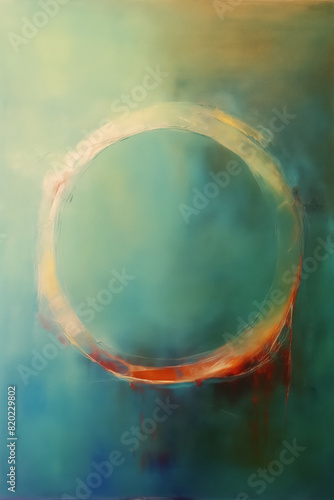 Digital art - Painting of a circle