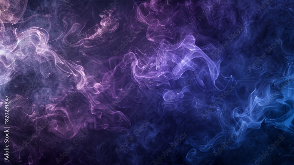 A purple and blue smokey background with a purple and blue smokey foreground A purple and blue smokey background with a purple and blue smokey foreground