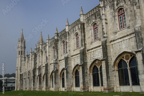 Mosteiro dos Jerónimos de Santa Maria de Belém, It is a former monastery of the Order of Saint Jerome and is located in the Belén neighborhood,  and Igreja de Santa Maria de Belém in Lisbon, Portugal. © MARIA ALBI