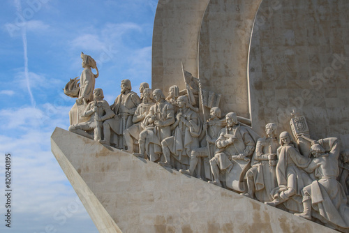 Fotografia Monumento aos Descobrimentos, Monument to the Discoveries, built in 1960, on the