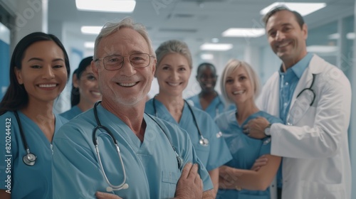 The Smiling Team of Medical Professionals