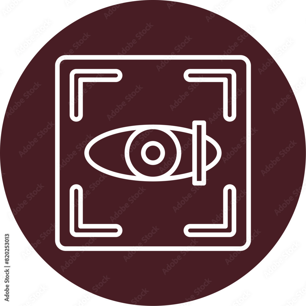 Eye Scanner Icon Eye Scanner Icon
