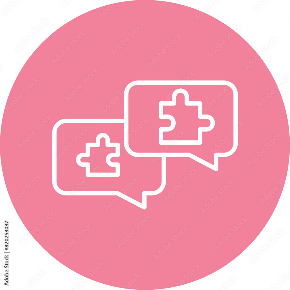 Fototapeta premium Compromising Icon