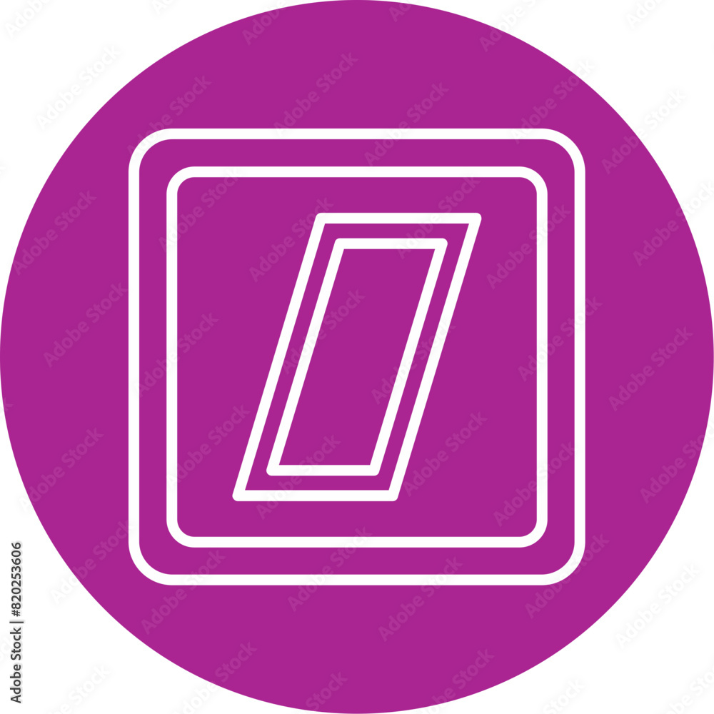 Parallelogram Icon Parallelogram Icon