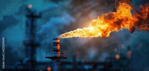 Gas Injection: Injecting gases like CO2 to increase pressure and improve oil recovery photo