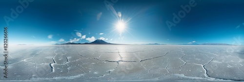 high quality shot of a Uyuni Salt Flat