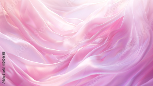light pink exquisite high-definition chiffon, silk, cloth material close-up