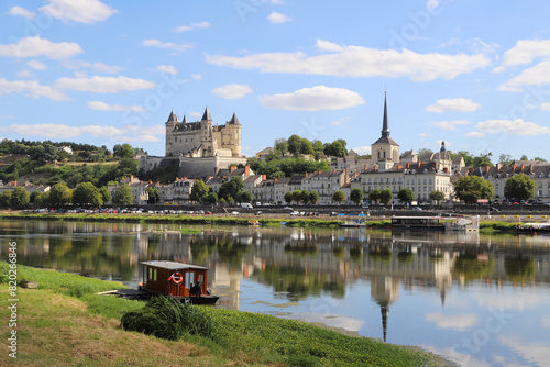 Obraz na płótnie Saumur w salonie