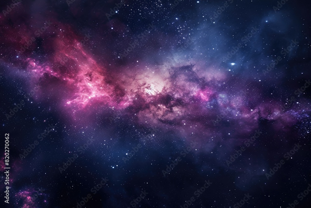 Amazing galaxy with nebulas and cosmic dust Amazing galaxy with nebulas and cosmic dust