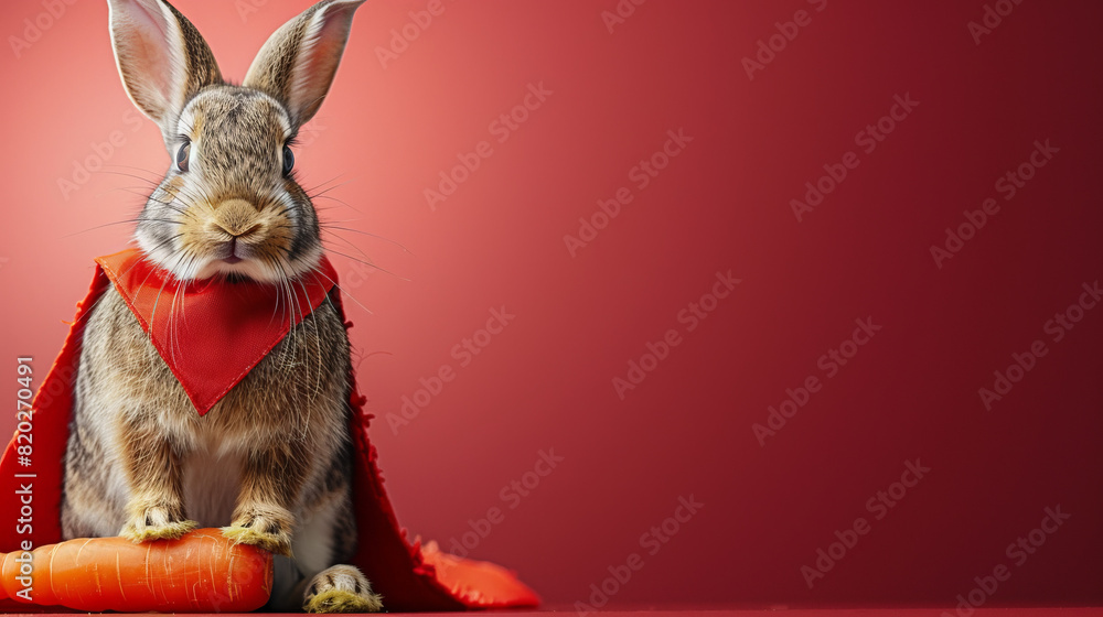 Award Winning National Geographic Minimal style, 3D rabbits in ...