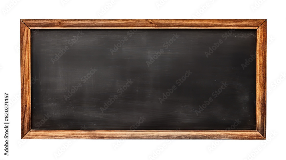 Black Blackboard isolated on transparent background, cut out, PNG. Black Blackboard isolated on transparent background, cut out, PNG.